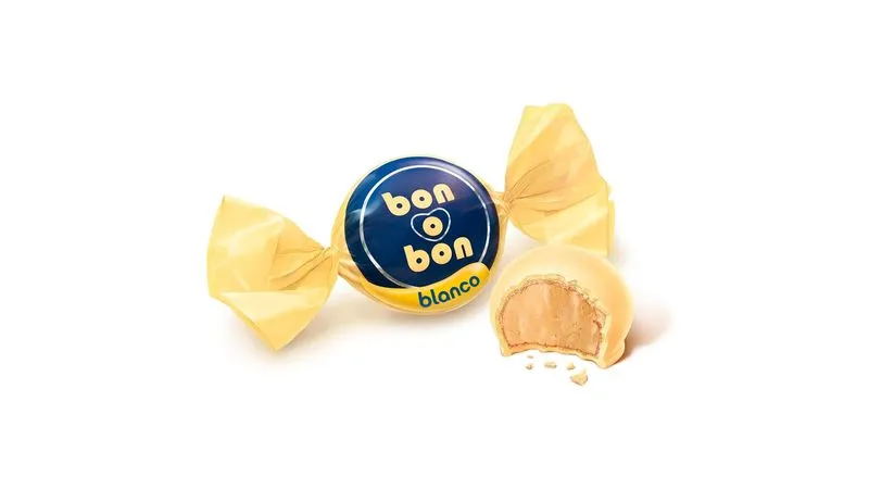 [300.00] Bon o Bon Chocolate Blanco 15g 1 unidad