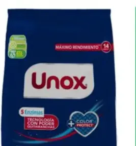 [2645.00] Detergente en Polvo Unox 800g