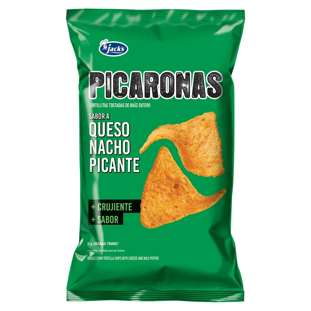 [1200.00] Jack's Picaronas Queso Nacho Picante 150g