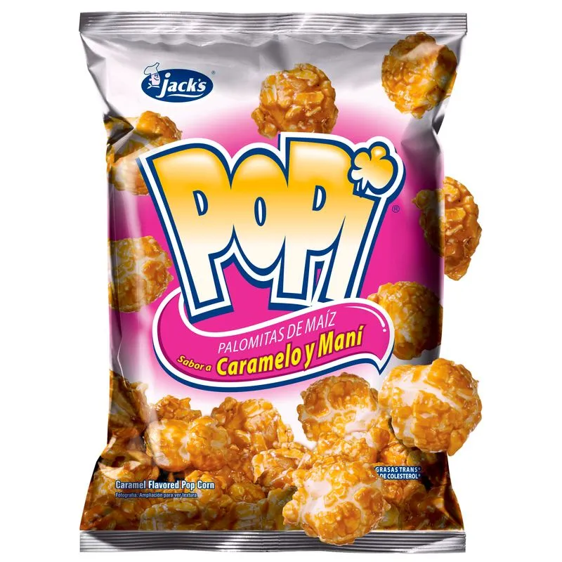 [1100.00] Jack's Popi Caramelo y Maní 70g