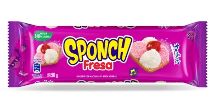 [1100.00] Marinela Sponch Fresa 90g
