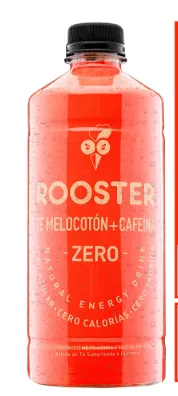 [2650.00] Rooster Te Energético Melocotón Zero 600mL