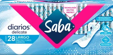 [1700.00] Saba Protectores Diarios Delicate 28 und