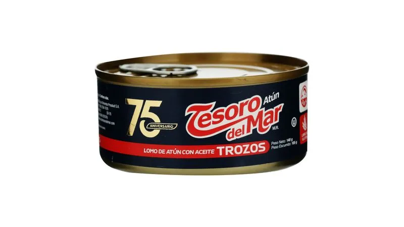 [3000.00] Tesoro del Mar Atún Lomo en Trozos 140g