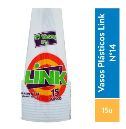 [700.00] Vaso Link Desechable 15u